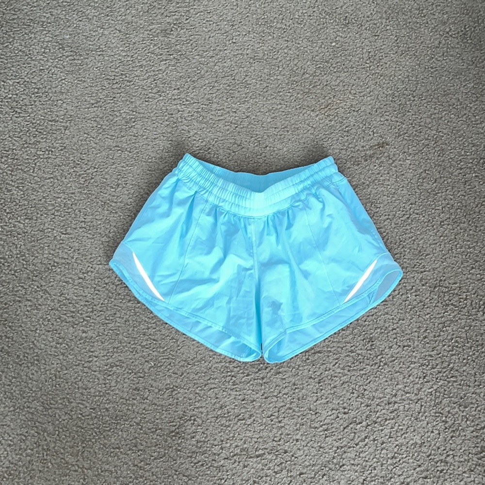 “Blue Glow” Hotty Hot Shorts 4”
